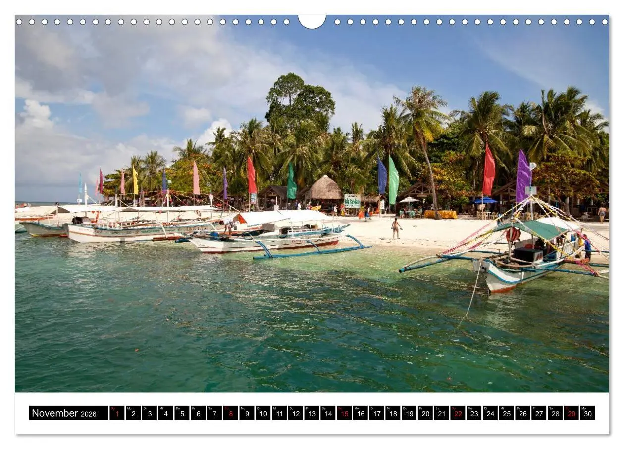 Bild: 9783516225471 | Palawan (Wandkalender 2026 DIN A3 quer), CALVENDO Monatskalender