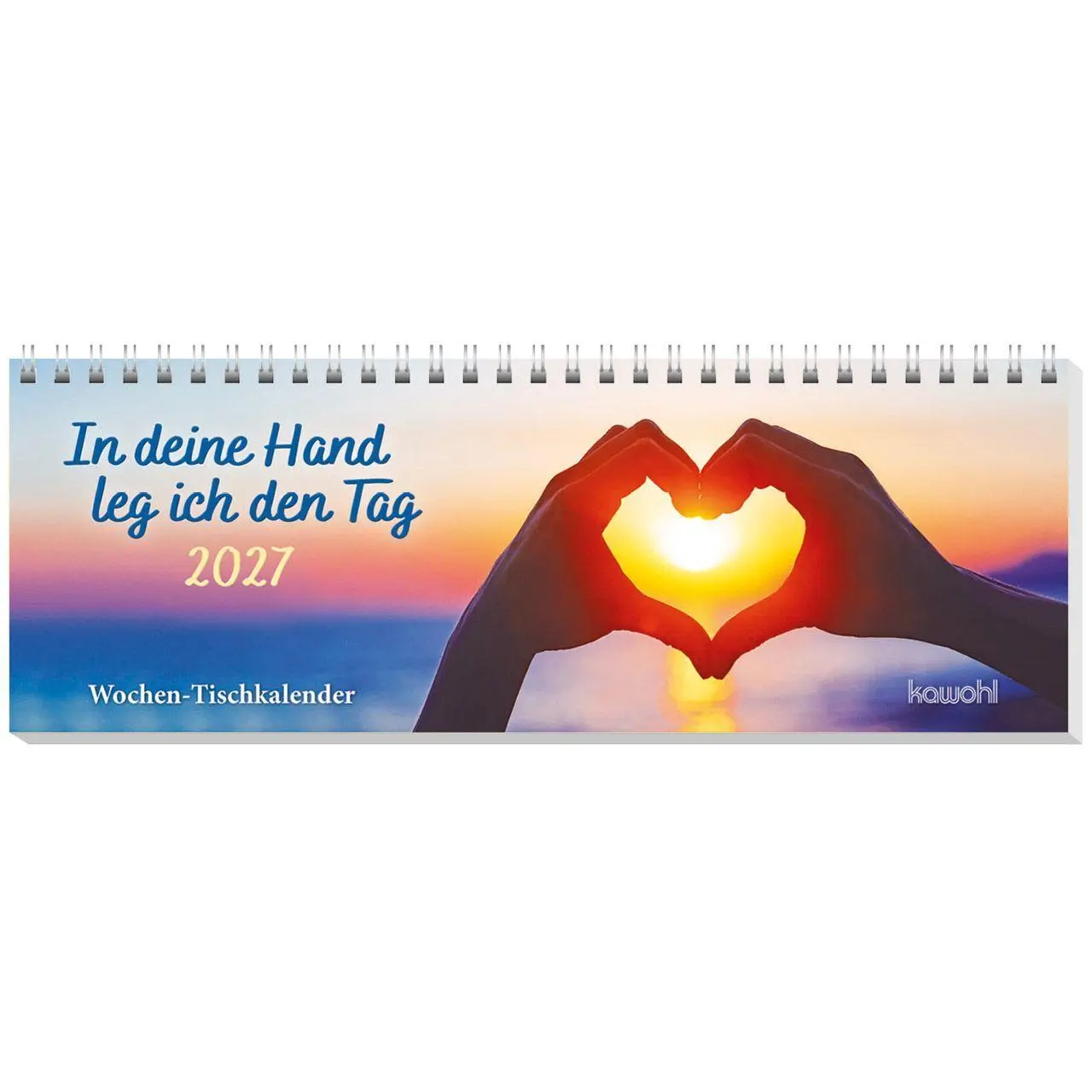 Cover: 9783754825471 | In deine Hand leg ich den Tag 2027 | Wochen-Tischkalender | Kalender
