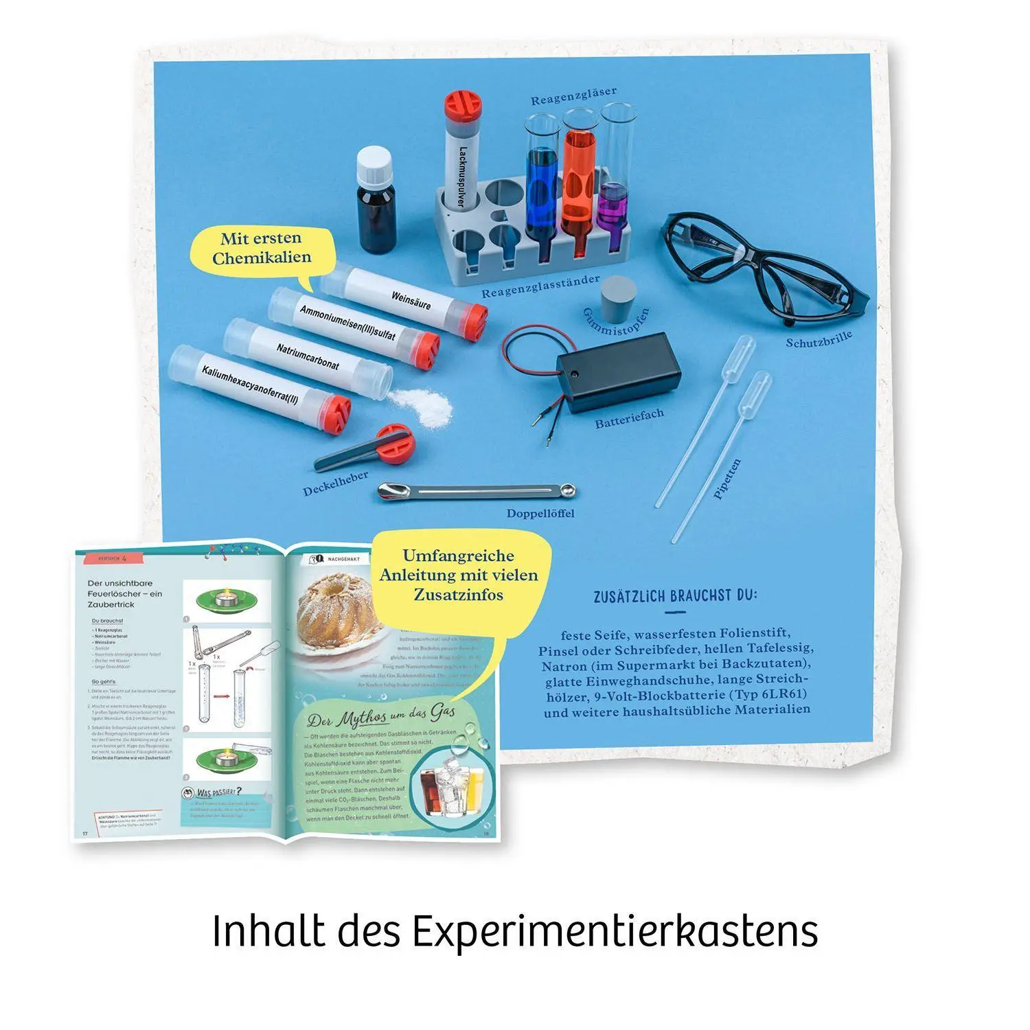 Bild: 4002051645571 | Chemielabor C500 | Experimentierkasten | Spiel | Brettspiel | 645571