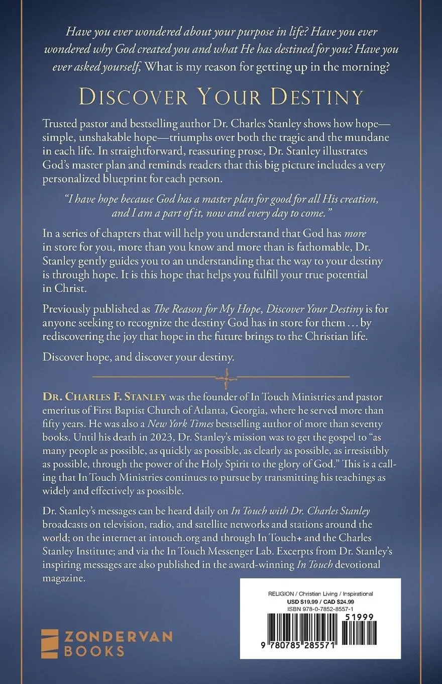 Rückseite: 9780785285571 | Discover Your Destiny | God Has More Than You Can Ask or Imagine