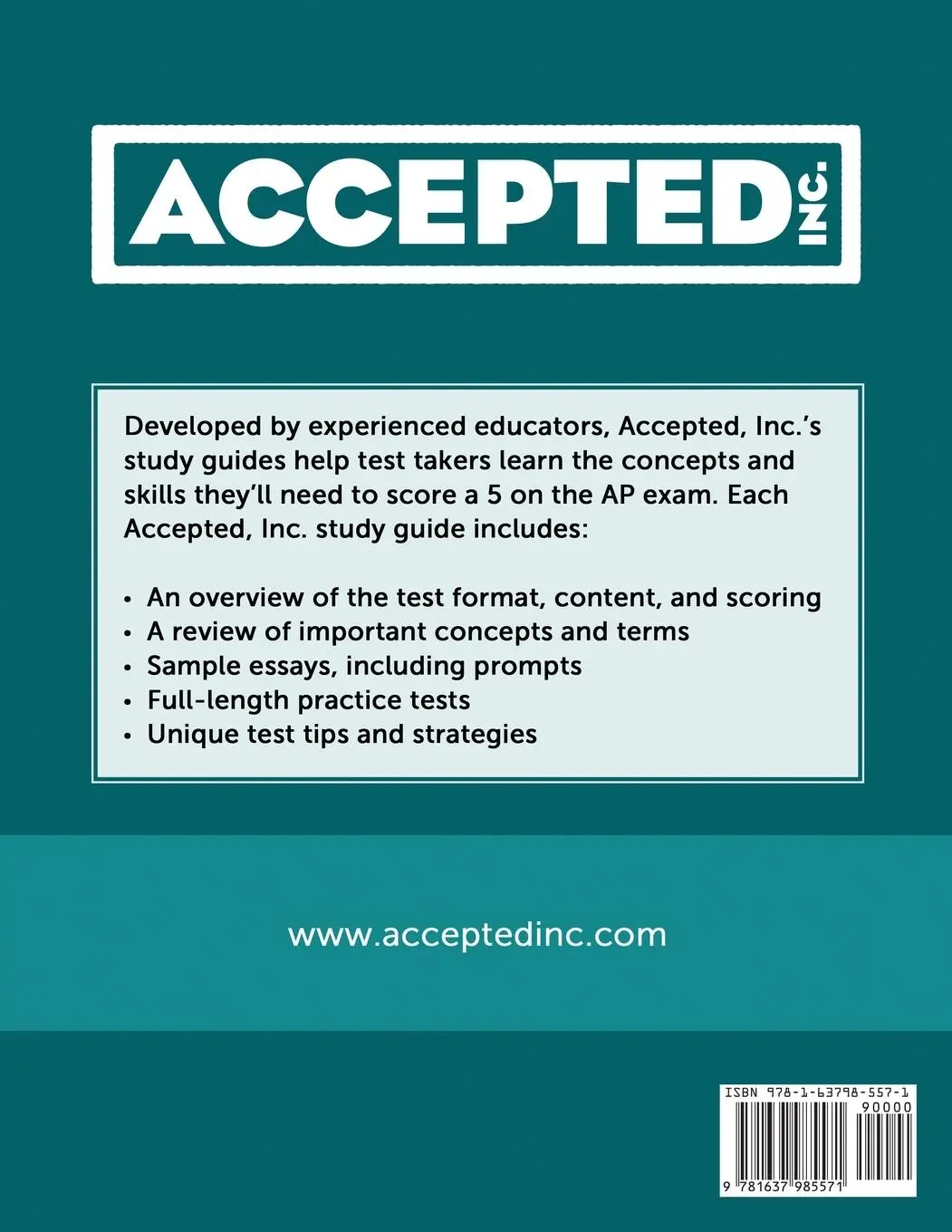 Rückseite: 9781637985571 | AP Comparative Government and Politics Prep 2024 | G. T. McDivitt