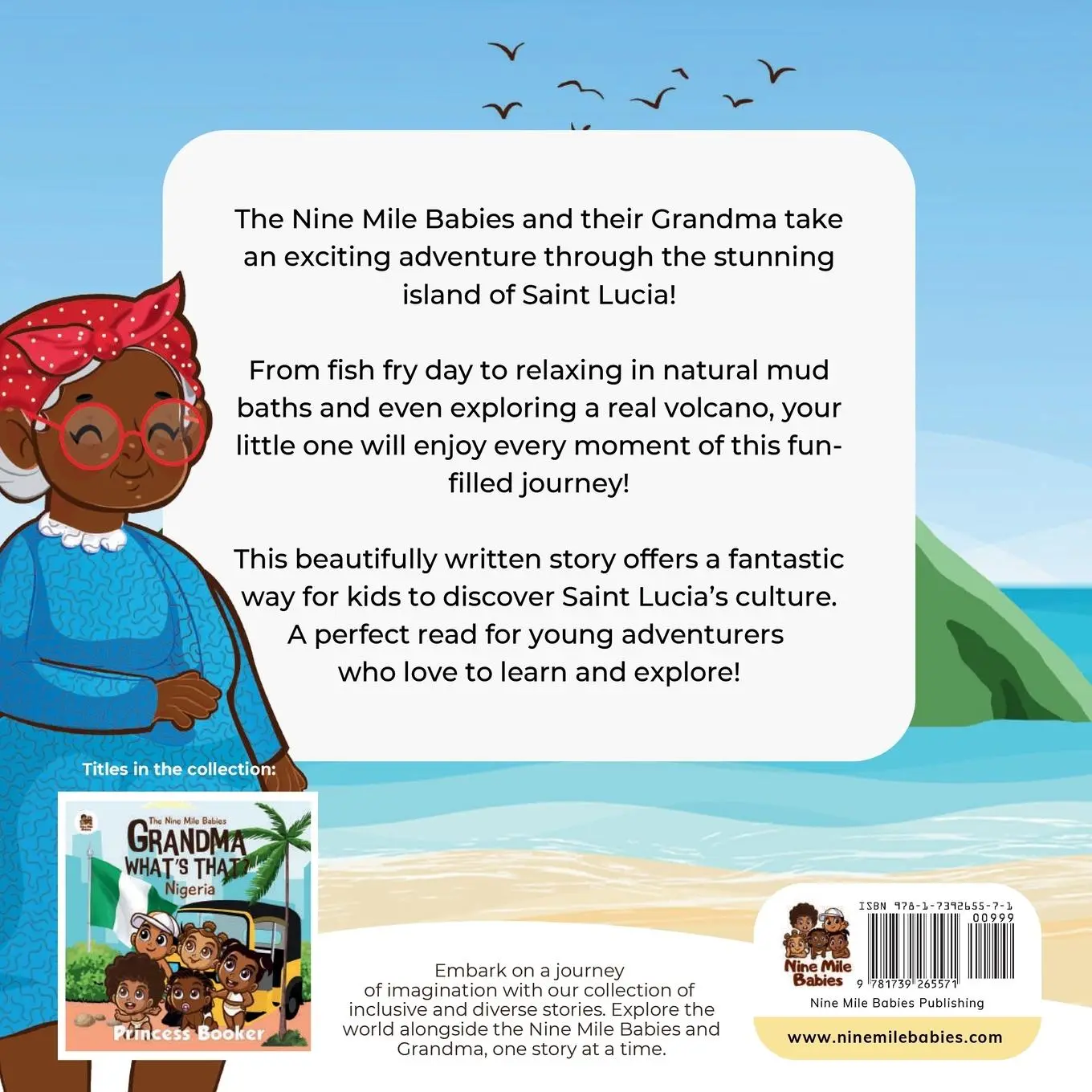 Rückseite: 9781739265571 | Grandma What's That? Saint Lucia | Princess Booker | Taschenbuch