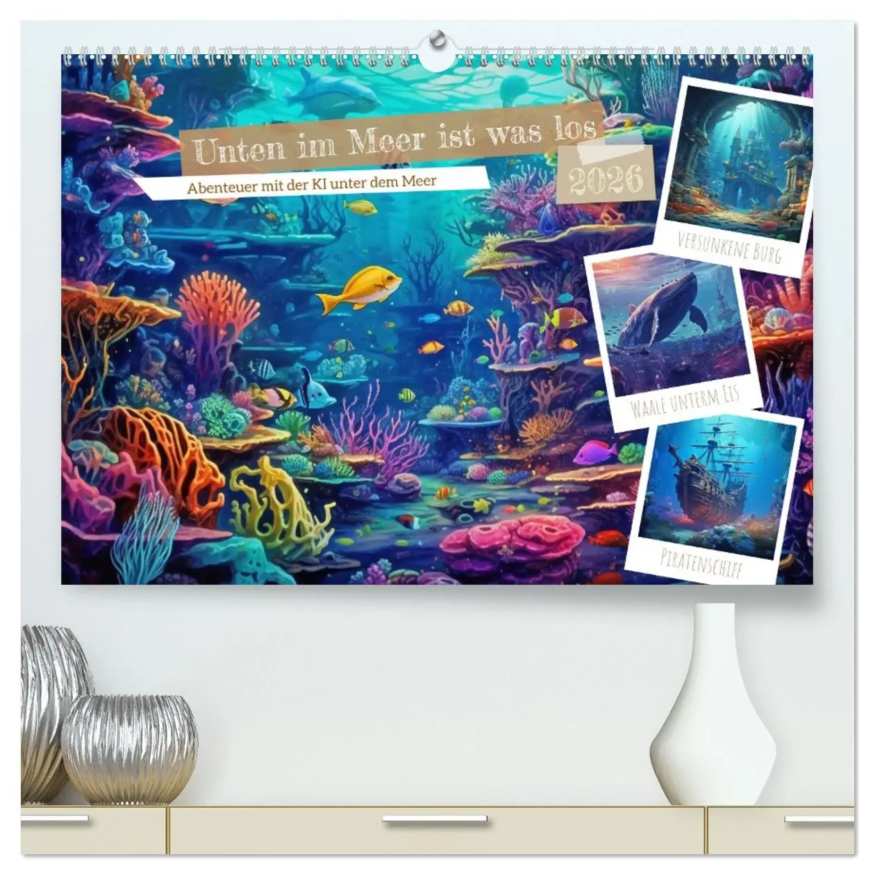 Cover: 9783457505571 | Unten im Meer ist was los (hochwertiger Premium Wandkalender 2026...