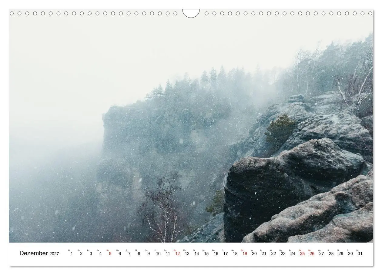 Bild: 9783516765571 | Sächsische Schweiz - Das Elbsandsteingebirge (Wandkalender 2027 DIN...