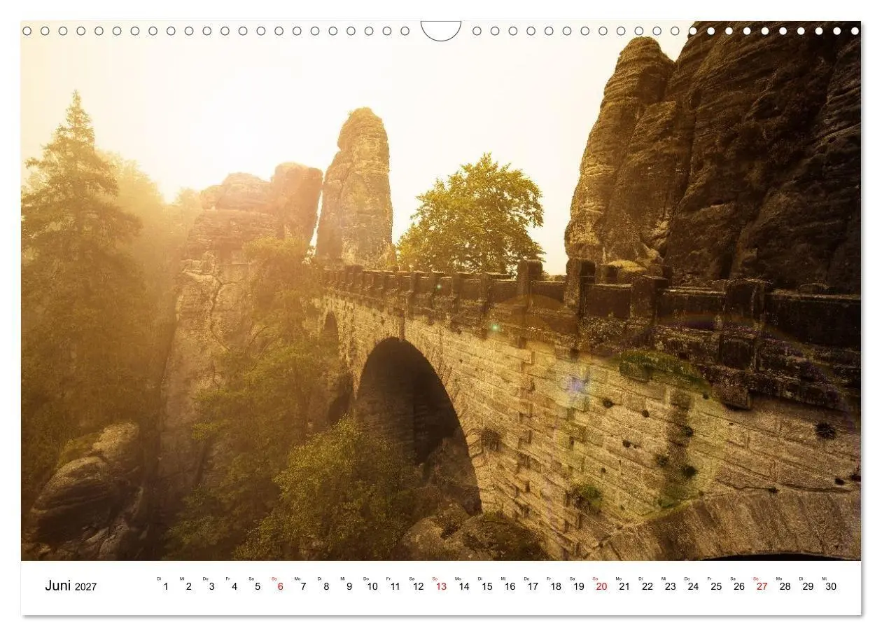 Bild: 9783516765571 | Sächsische Schweiz - Das Elbsandsteingebirge (Wandkalender 2027 DIN...