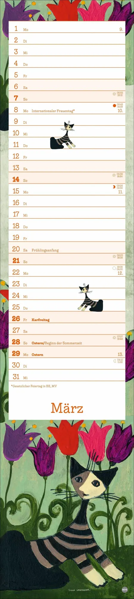 Bild: 9783756415571 | Rosina Wachtmeister Langplaner 2027 | Rosina Wachtmeister | Kalender