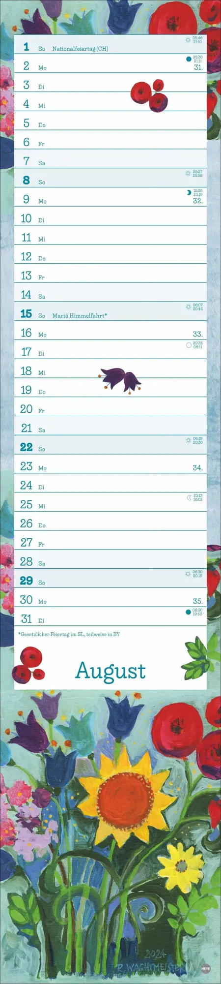 Bild: 9783756415571 | Rosina Wachtmeister Langplaner 2027 | Rosina Wachtmeister | Kalender