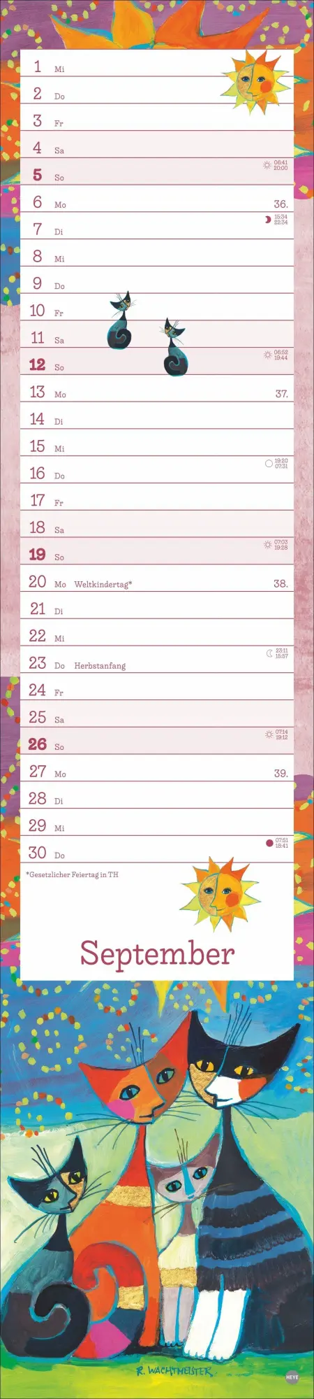 Bild: 9783756415571 | Rosina Wachtmeister Langplaner 2027 | Rosina Wachtmeister | Kalender