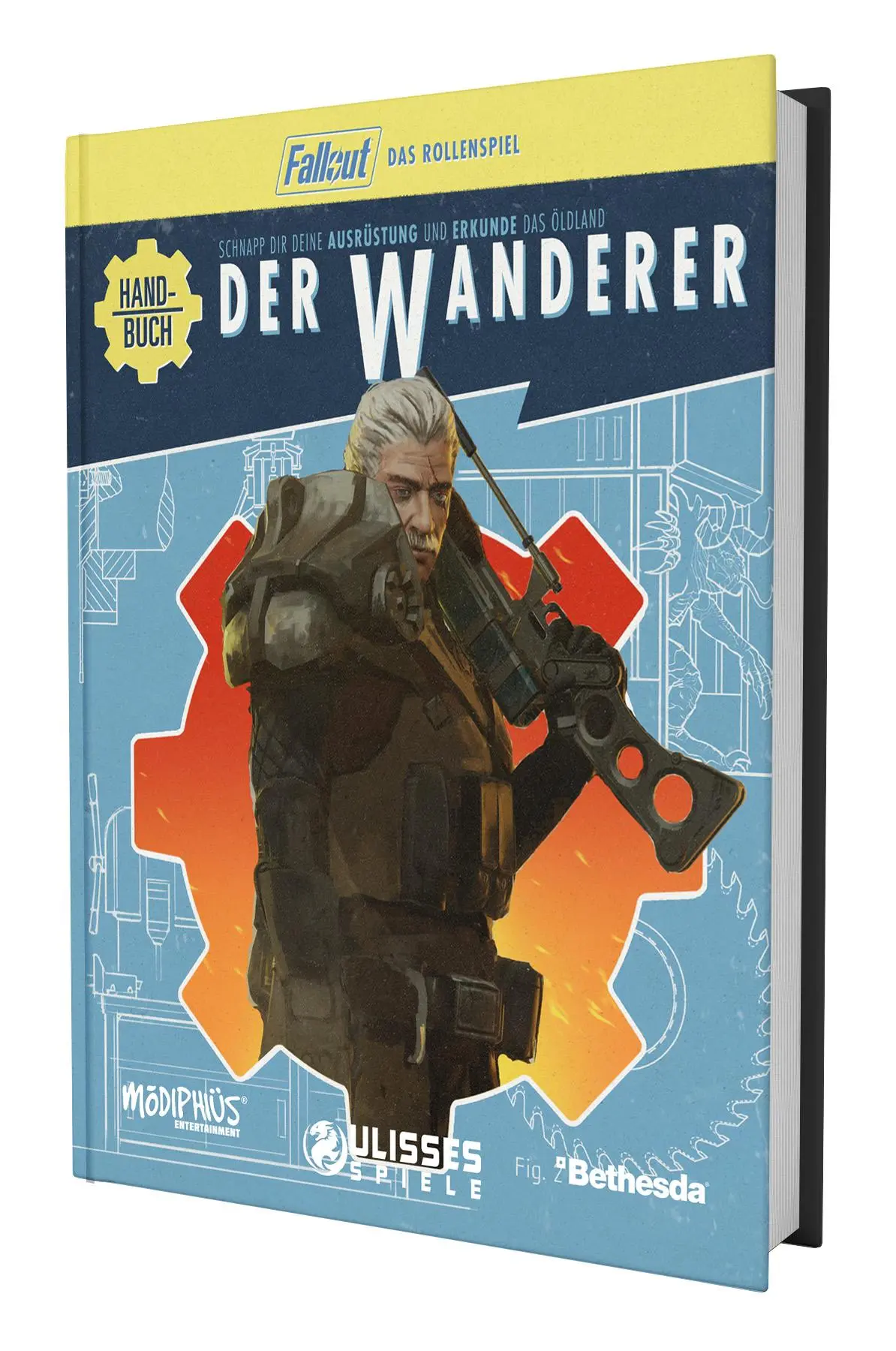Cover: 9783987325571 | Fallout: Das Rollenspiel - Handbuch der Wanderer | Douthwaite (u. a.)