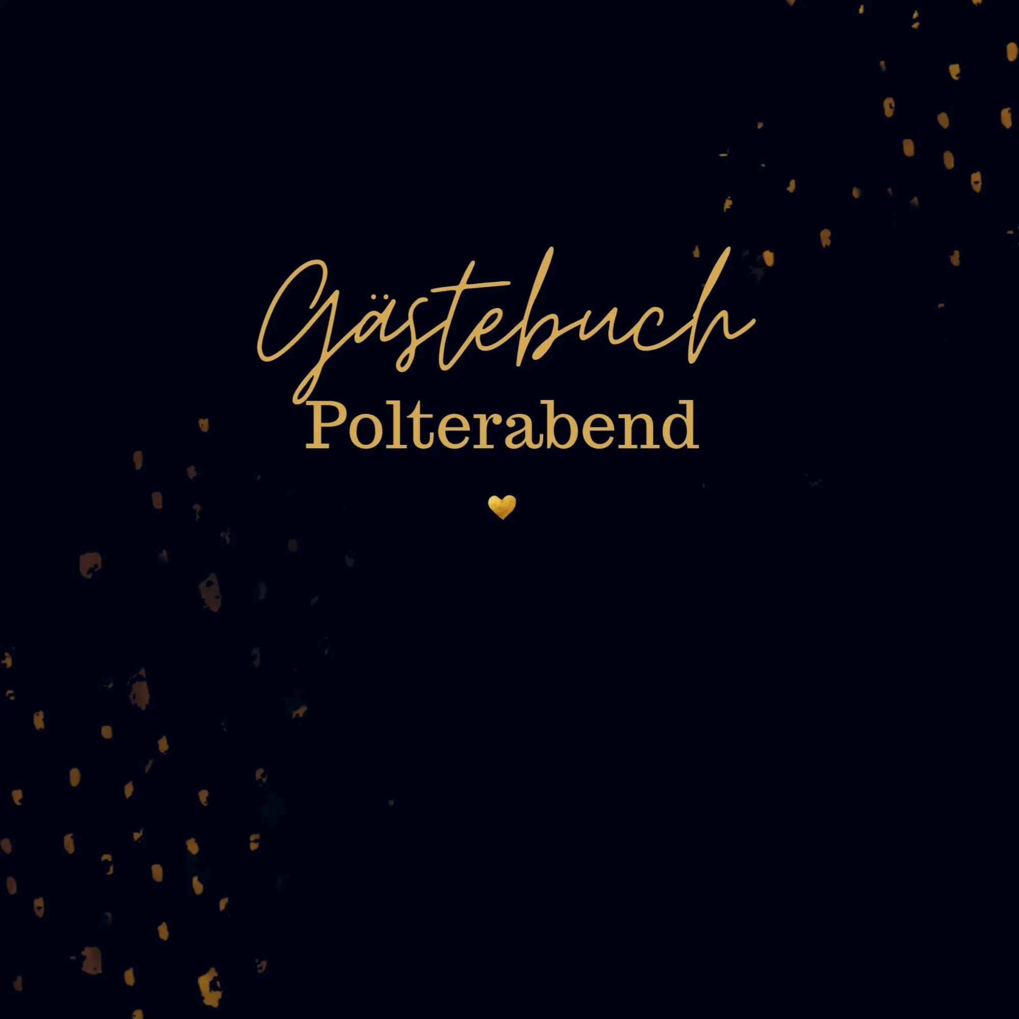 Cover: 9789403755571 | Gästebuch Polterabend- Gästebuch Blanko | Sophie D. Kleemann | Buch