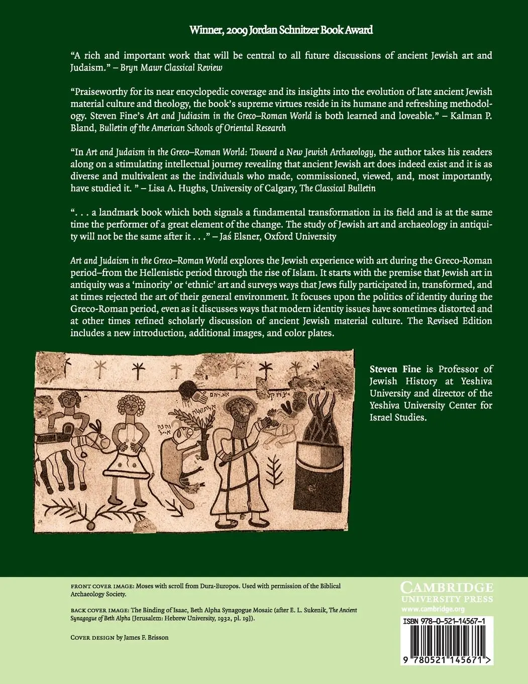 Rückseite: 9780521145671 | Art and Judaism in the Greco-Roman World, Revised Edition | Fine