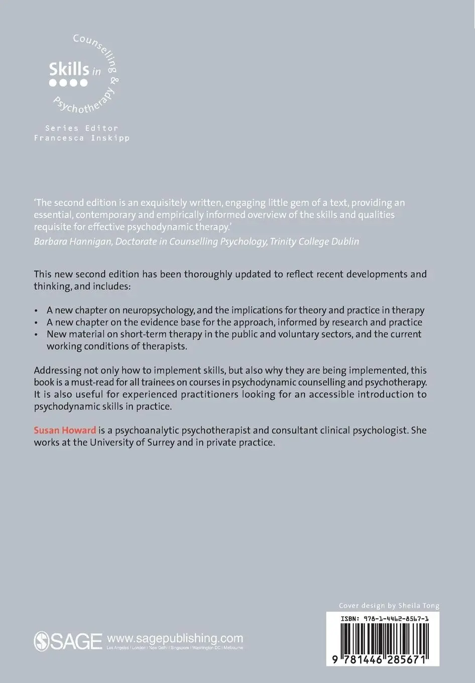 Rückseite: 9781446285671 | Skills in Psychodynamic Counselling &amp; Psychotherapy | Susan Howard