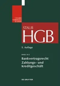 Cover: 9783110375671 | Bankvertragsrecht 2. Tl.1/2 | Claus-Wilhelm Canaris (u. a.) | Buch