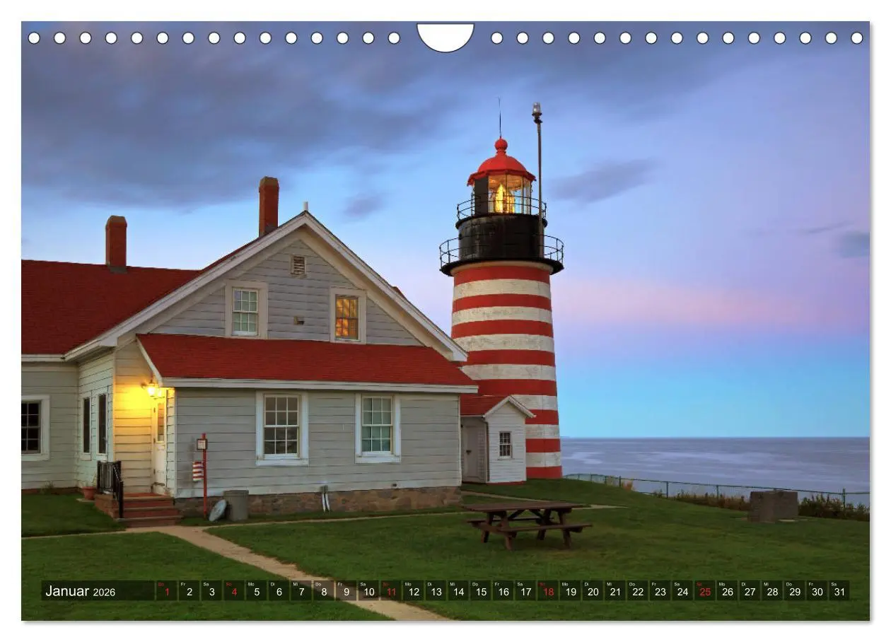 Bild: 9783457735671 | Neuengland - Von Rhode Island bis Maine (Wandkalender 2026 DIN A4...