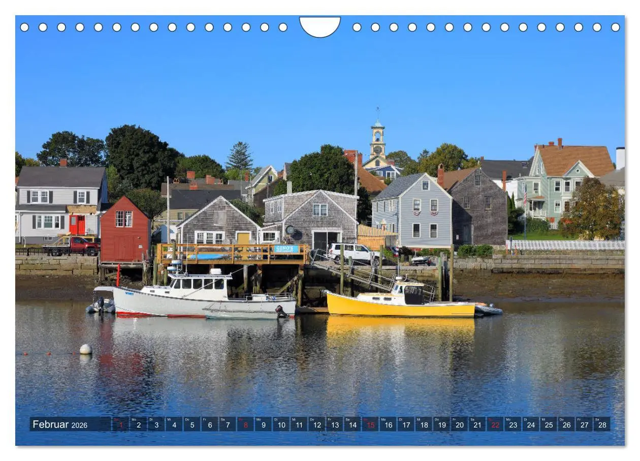Bild: 9783457735671 | Neuengland - Von Rhode Island bis Maine (Wandkalender 2026 DIN A4...