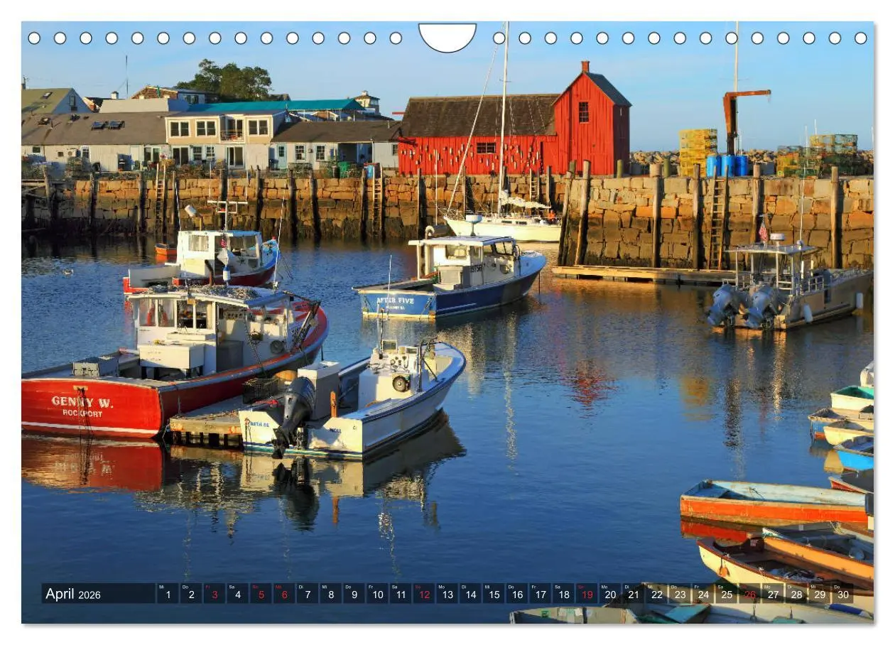 Bild: 9783457735671 | Neuengland - Von Rhode Island bis Maine (Wandkalender 2026 DIN A4...