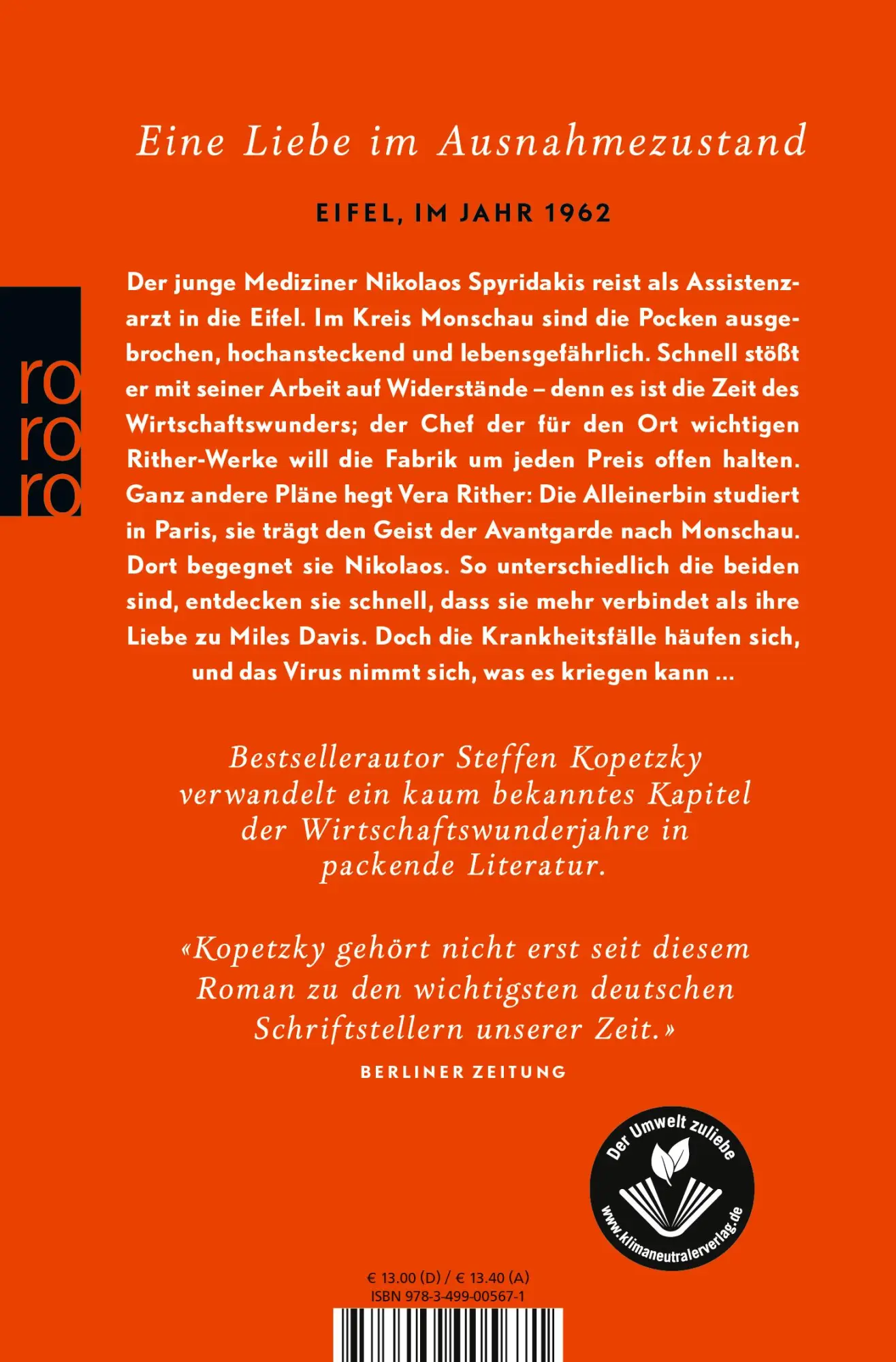 Rückseite: 9783499005671 | Monschau | Steffen Kopetzky | Taschenbuch | 352 S. | Deutsch | 2022