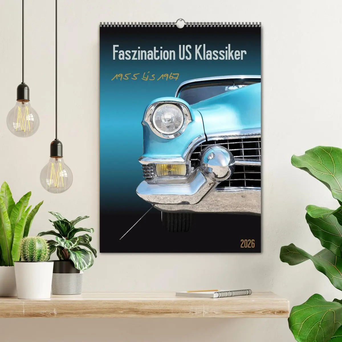 Bild: 9783516375671 | Faszination US Klassiker 1955 bis 1967 (Wandkalender 2026 DIN A2...