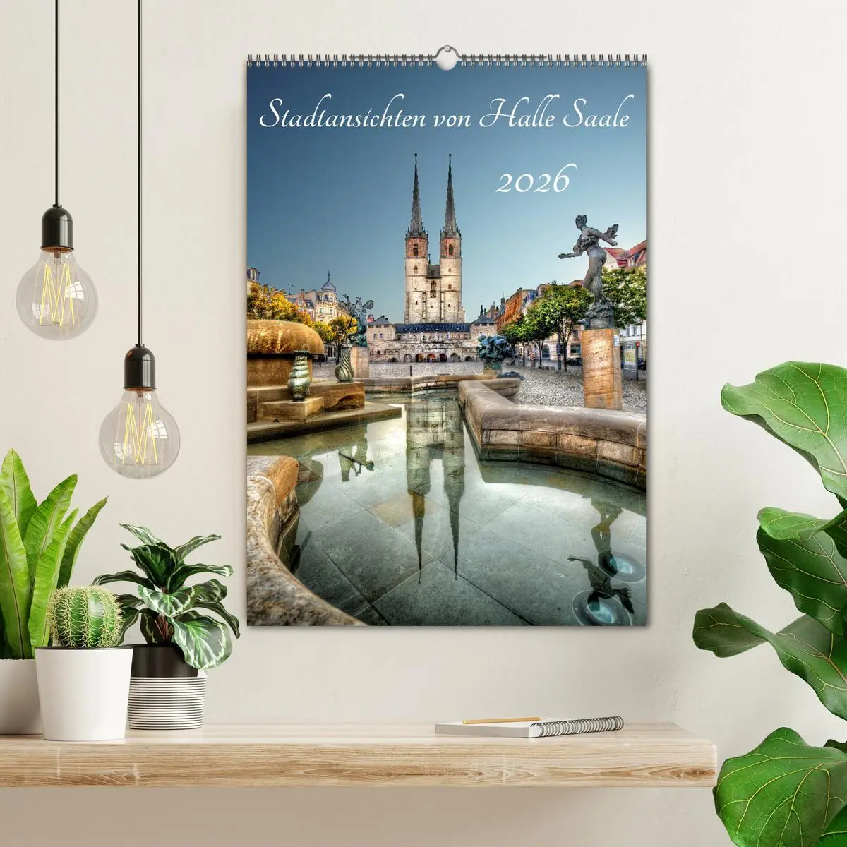 Bild: 9783516445671 | Stadtansichten von Halle Saale 2026 (Wandkalender 2026 DIN A2...