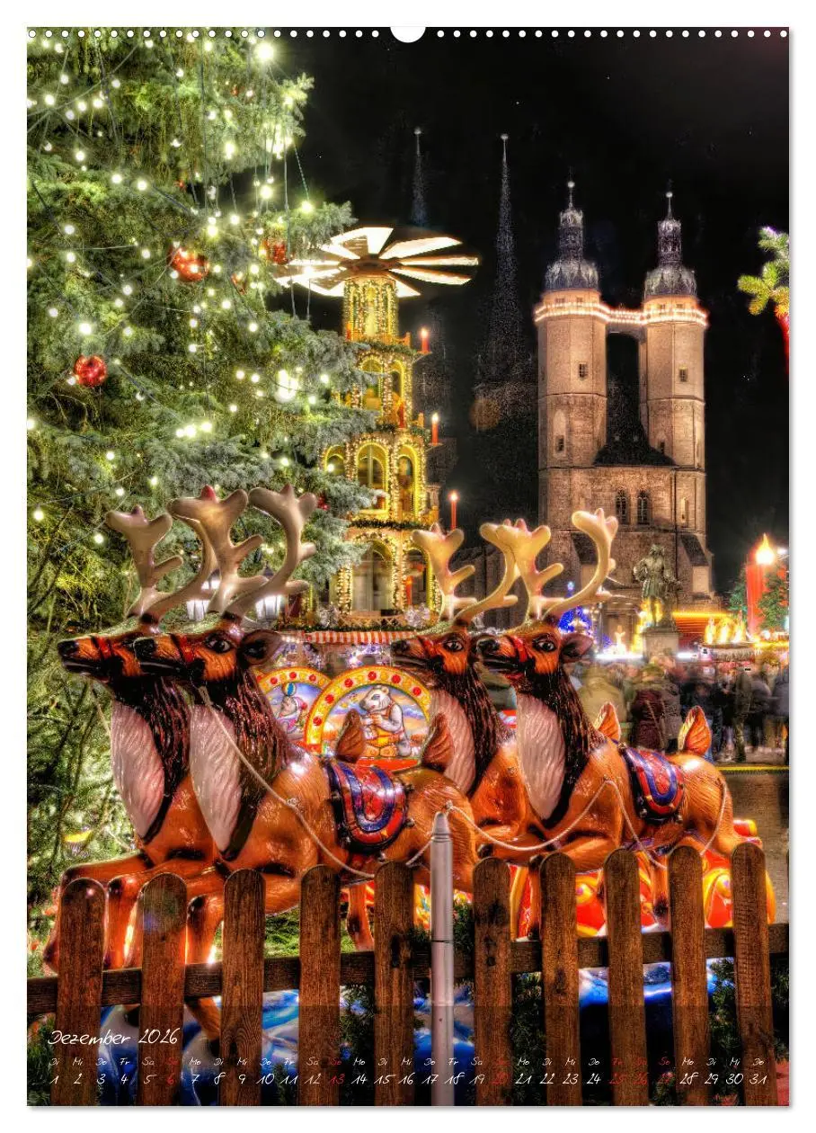 Bild: 9783516445671 | Stadtansichten von Halle Saale 2026 (Wandkalender 2026 DIN A2...