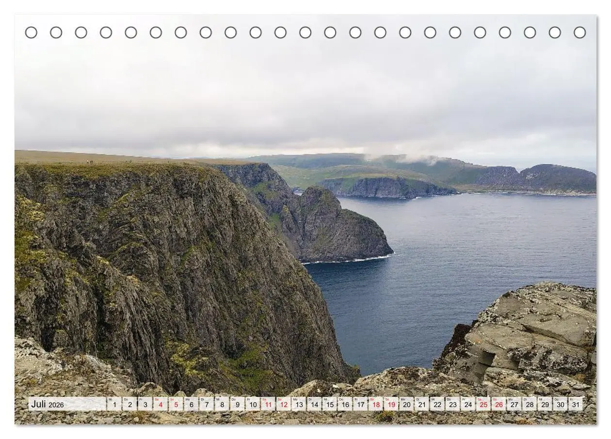 Bild: 9783516685671 | Mit Hurtigruten zum Nordkap (Tischkalender 2026 DIN A5 quer),...