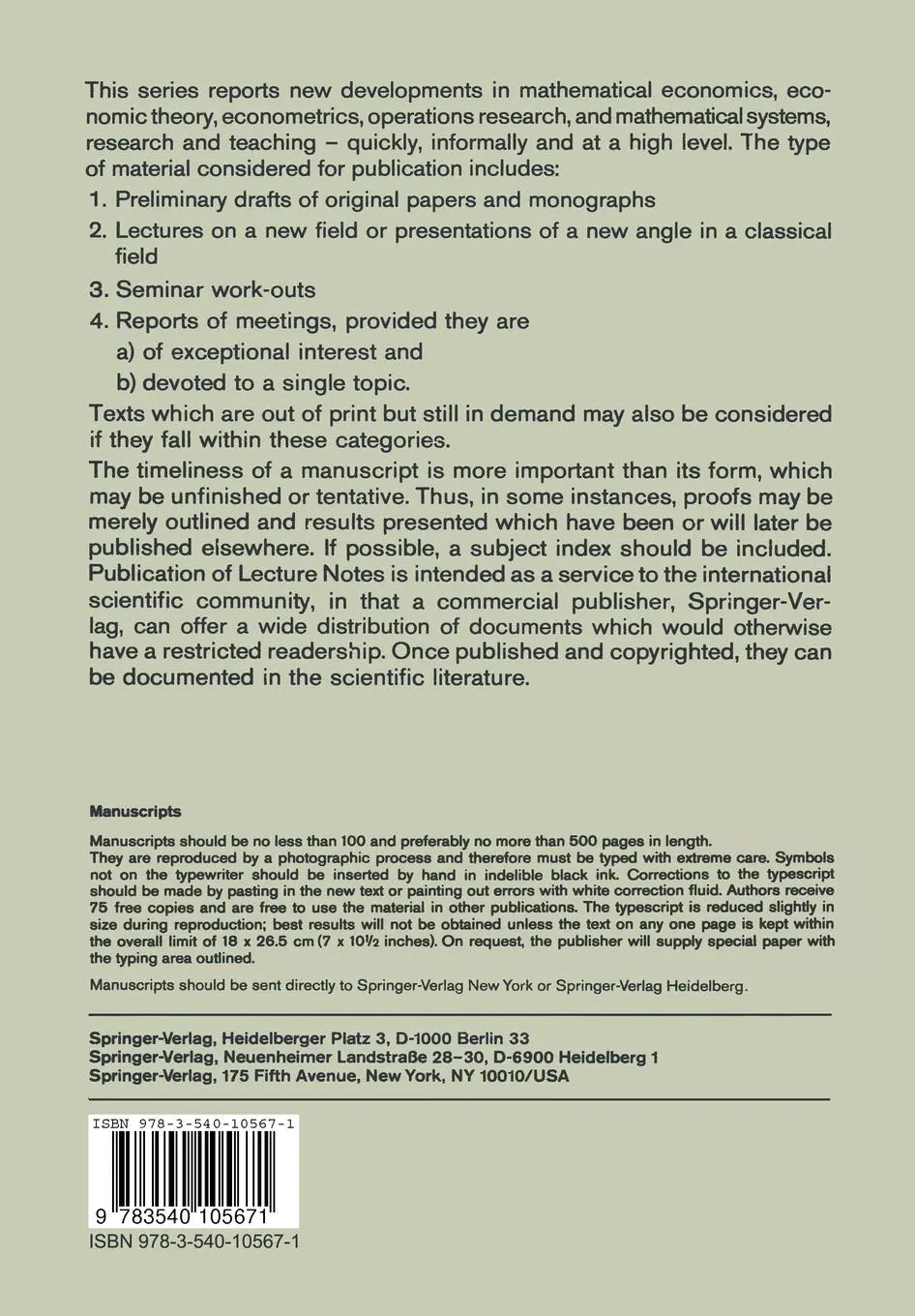 Rückseite: 9783540105671 | Economic Theory of Public Enterprise | D. Bös | Taschenbuch | vii
