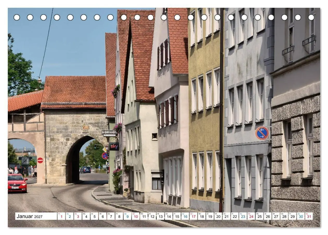 Bild: 9783569845671 | Nördlingen - Eine runde Sache (Tischkalender 2027 DIN A5 quer),...