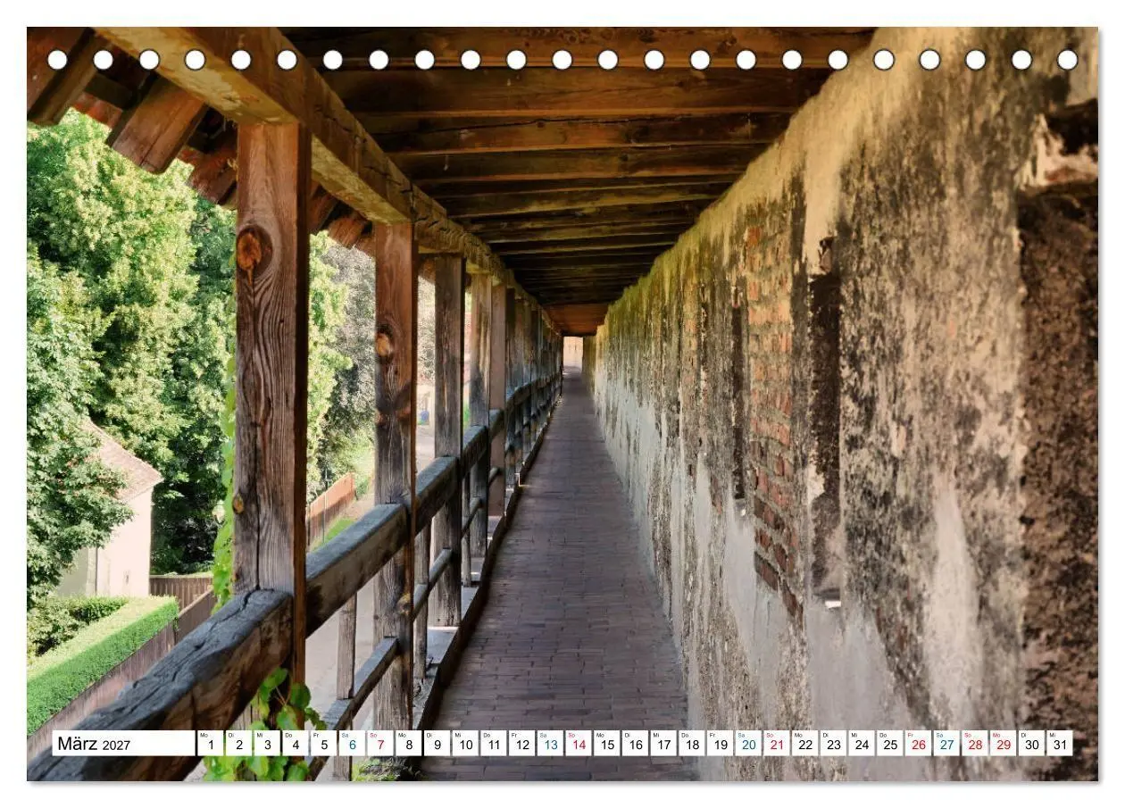 Bild: 9783569845671 | Nördlingen - Eine runde Sache (Tischkalender 2027 DIN A5 quer),...