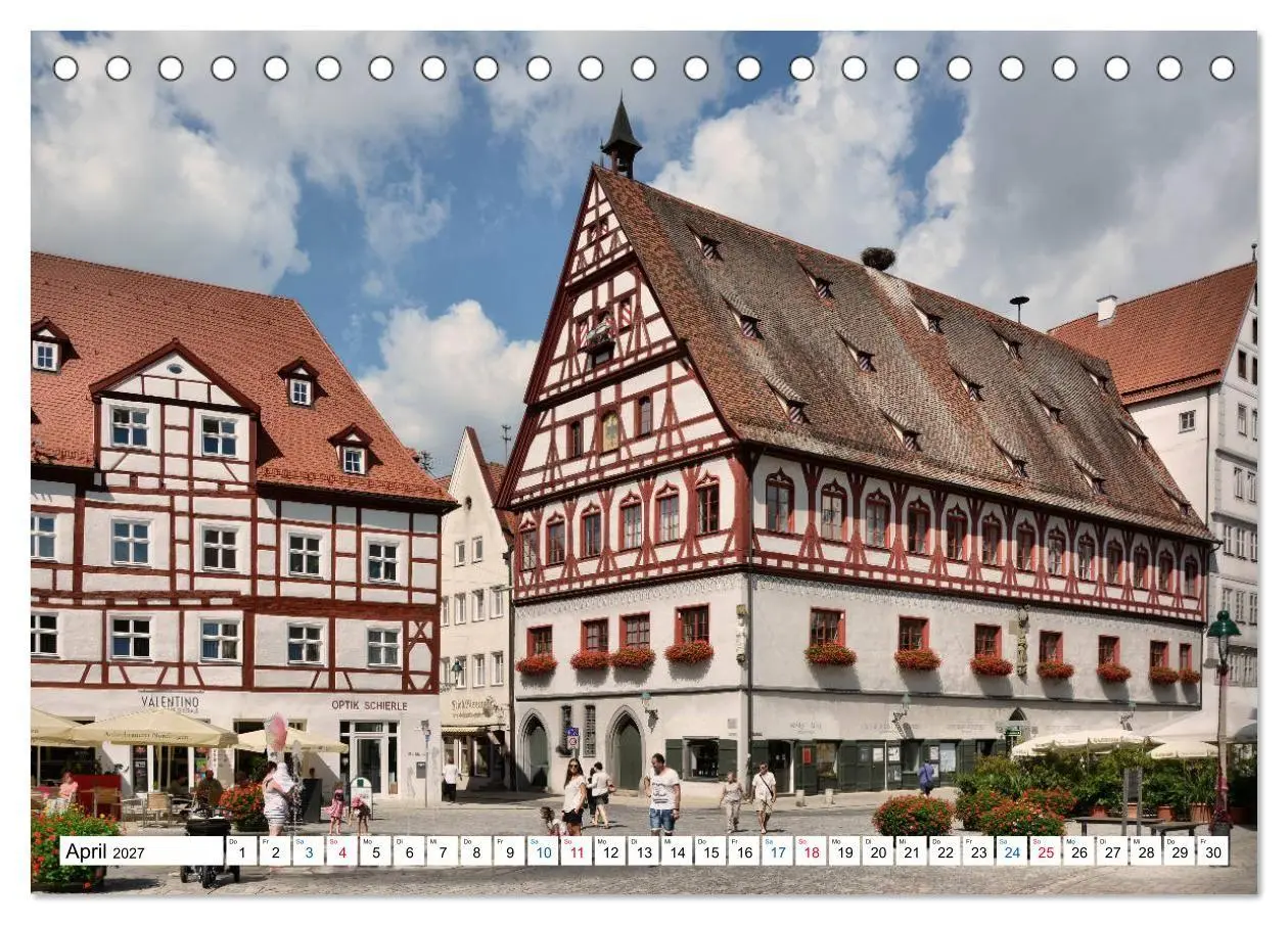 Bild: 9783569845671 | Nördlingen - Eine runde Sache (Tischkalender 2027 DIN A5 quer),...