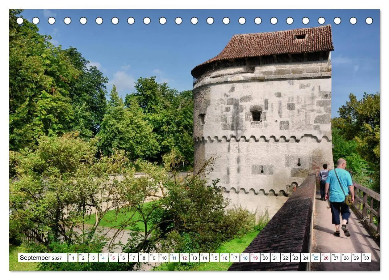 Bild: 9783569845671 | Nördlingen - Eine runde Sache (Tischkalender 2027 DIN A5 quer),...