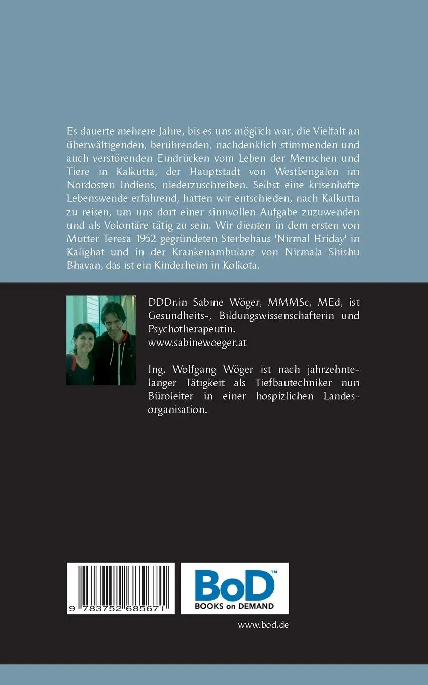 Rückseite: 9783752685671 | Kalkutta - Indien | Volontariat in Einrichtungen von Mutter Teresa