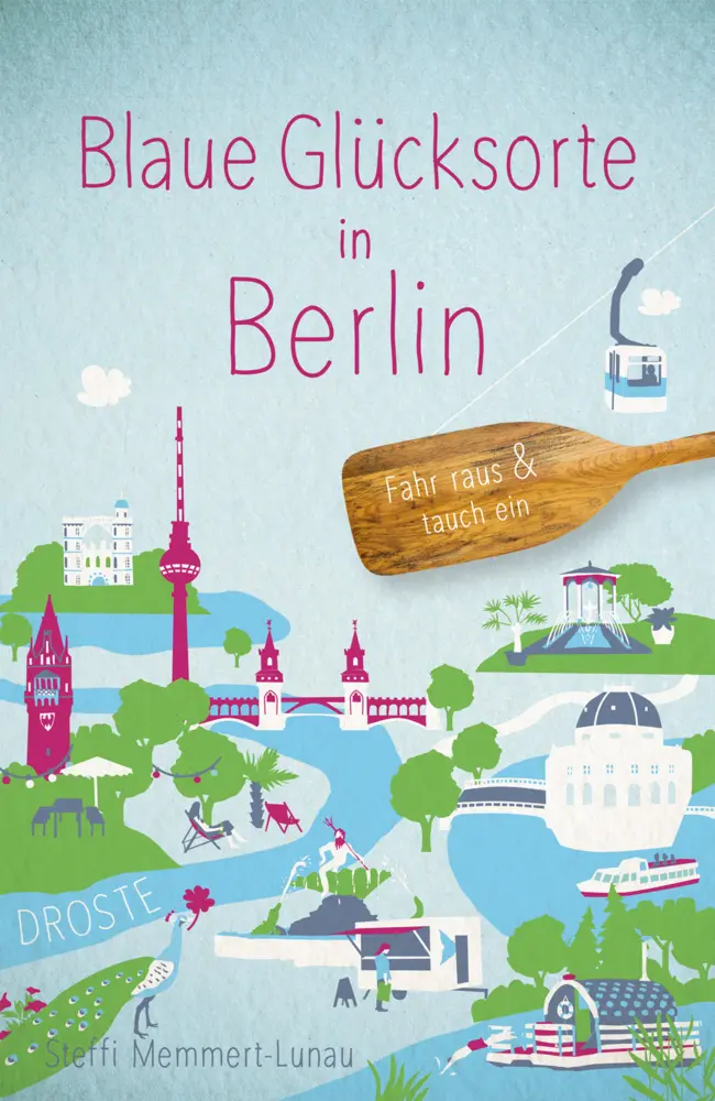 Cover: 9783770025671 | Blaue Glücksorte in Berlin | Fahr raus &amp; tauch ein | Memmert-Lunau