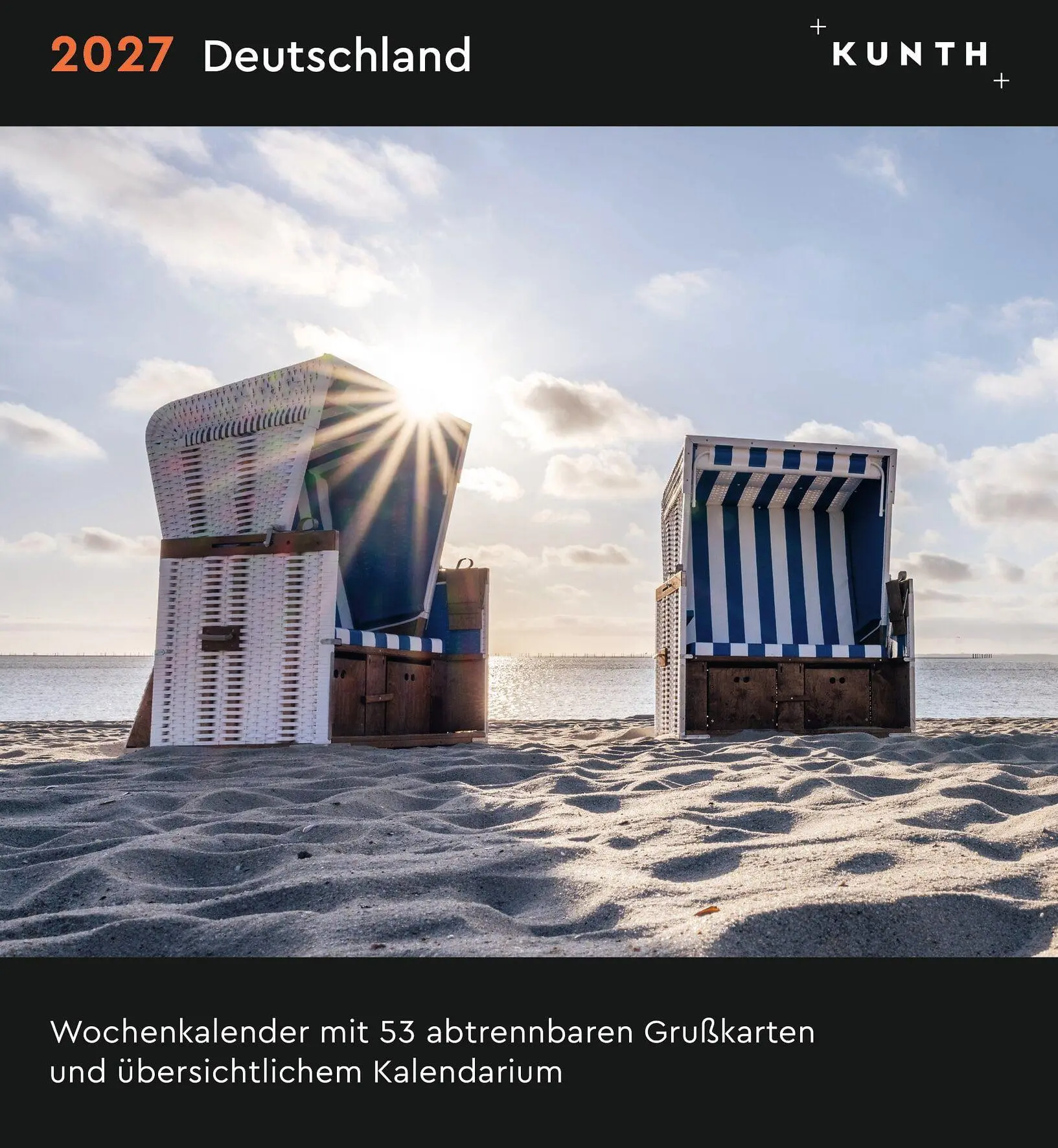 Cover: 9783965915671 | Deutschland - KUNTH Postkartenkalender 2027 | Kalender | 53 S. | 2027