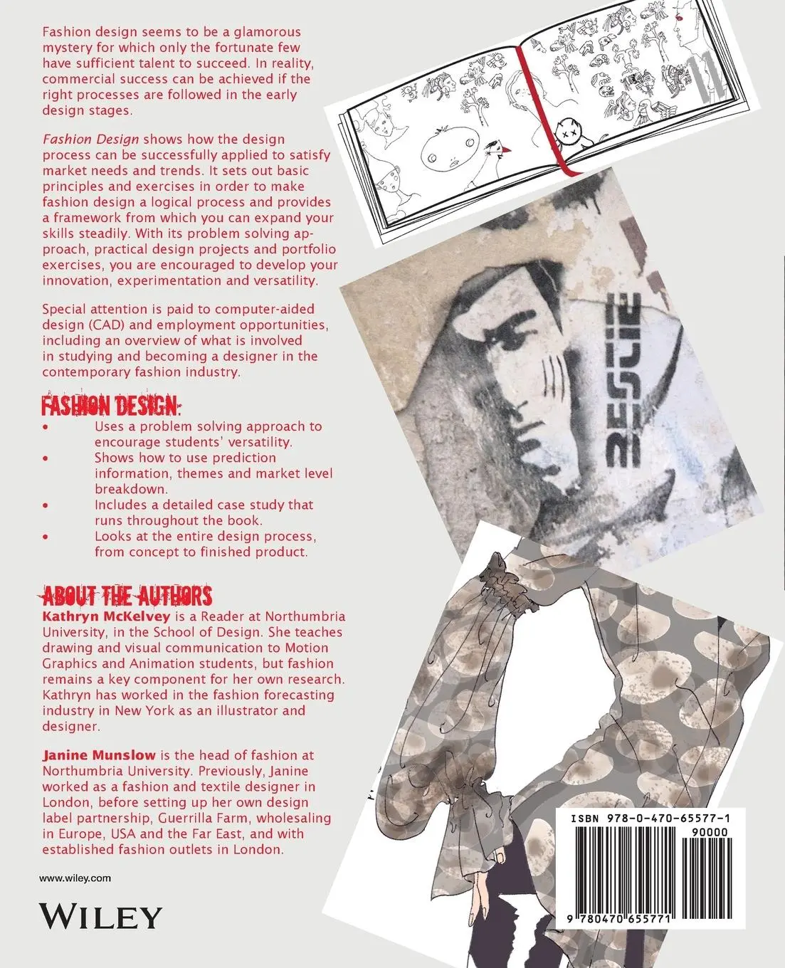 Rückseite: 9780470655771 | Fashion Design | Kathryn Mckelvey (u. a.) | Taschenbuch | 236 S.