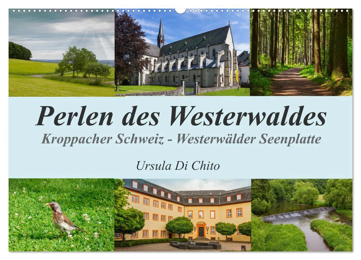 Cover: 9783516055771 | Perlen des Westerwaldes (Wandkalender 2026 DIN A2 quer), CALVENDO...