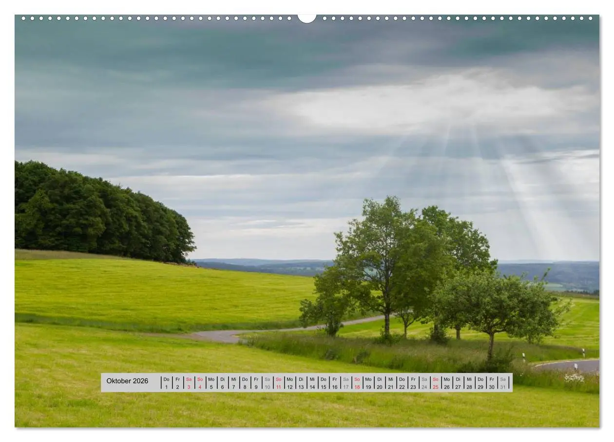 Bild: 9783516055771 | Perlen des Westerwaldes (Wandkalender 2026 DIN A2 quer), CALVENDO...
