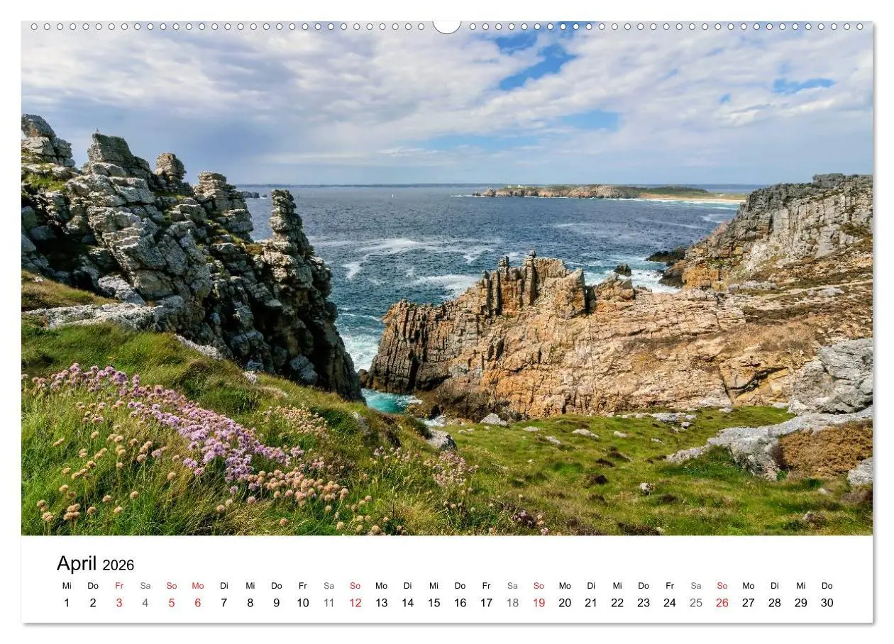 Bild: 9783516125771 | Bretagne - Die Halbinsel Crozon (Wandkalender 2026 DIN A2 quer),...
