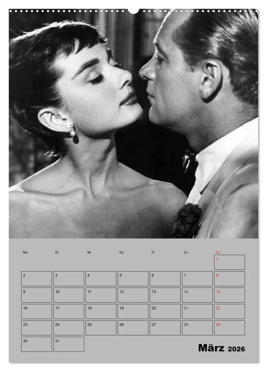 Bild: 9783516435771 | Hollywood-Diva. Audrey Hepburn (Wandkalender 2026 DIN A2 hoch),...