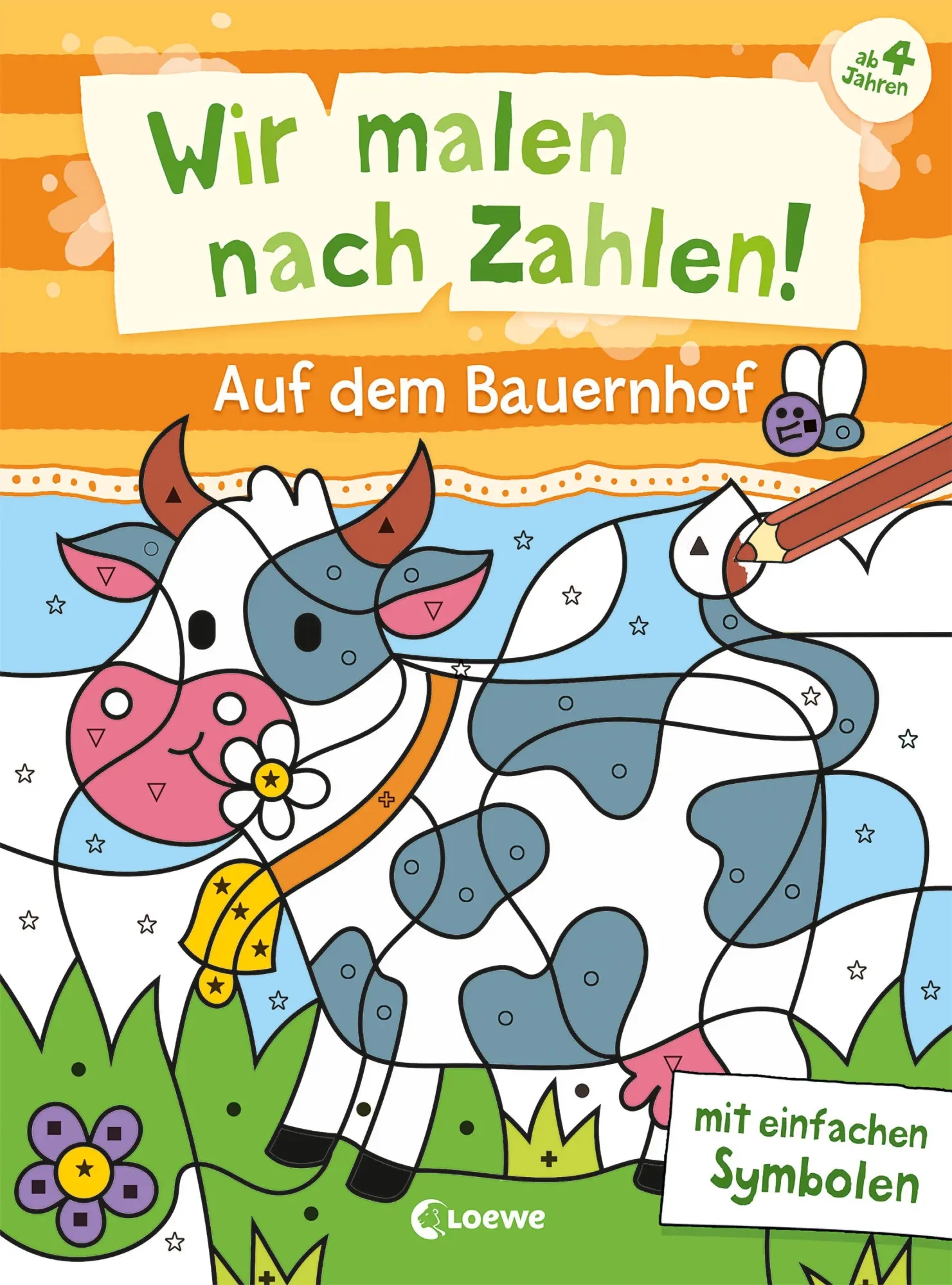 Cover: 9783743215771 | Wir malen nach Zahlen! - Auf dem Bauernhof | Broschüre | 32 S. | 2023