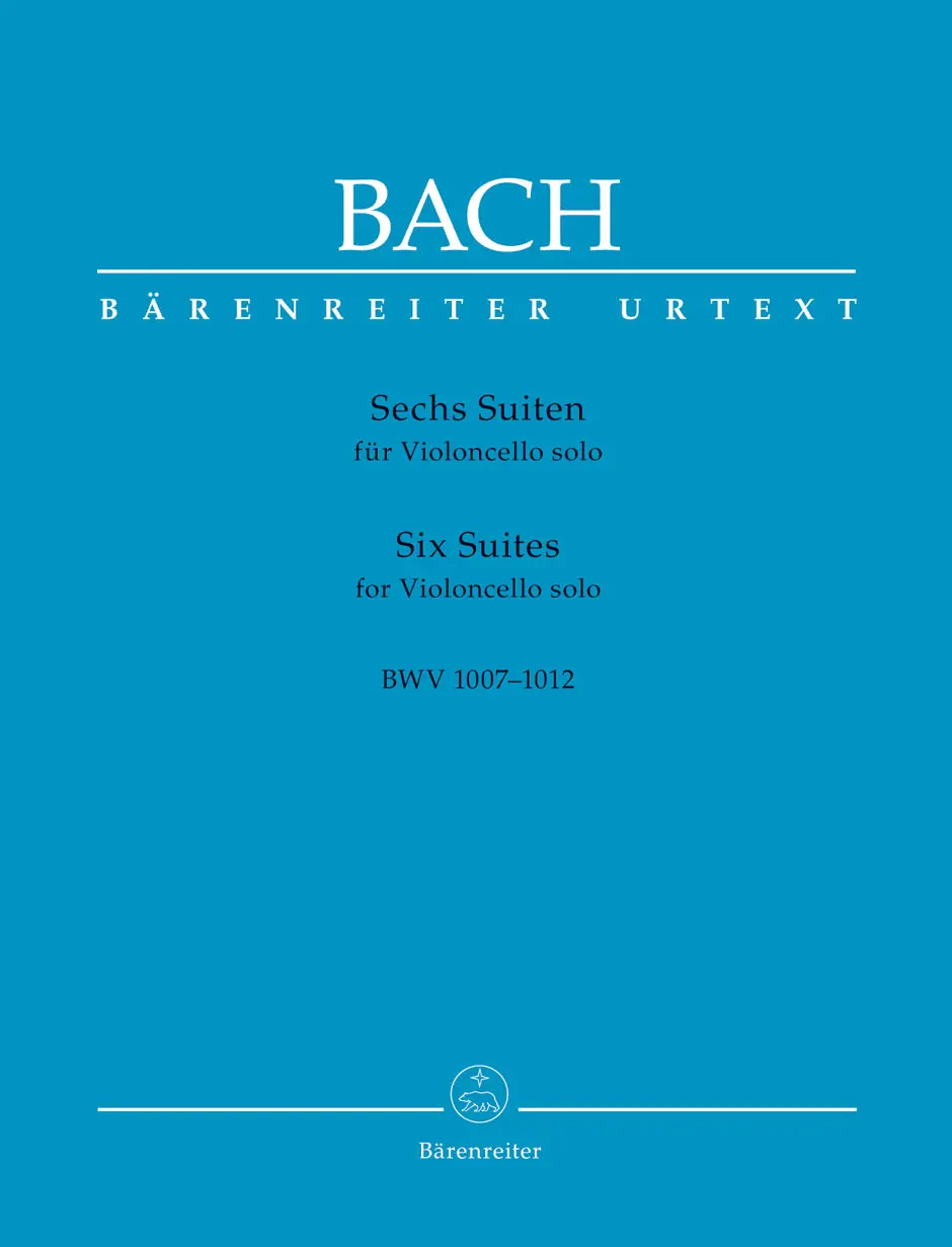 Cover: 9790006565771 | Sechs Suiten für Violoncello solo BWV 1007-1012 | Bach | Taschenbuch