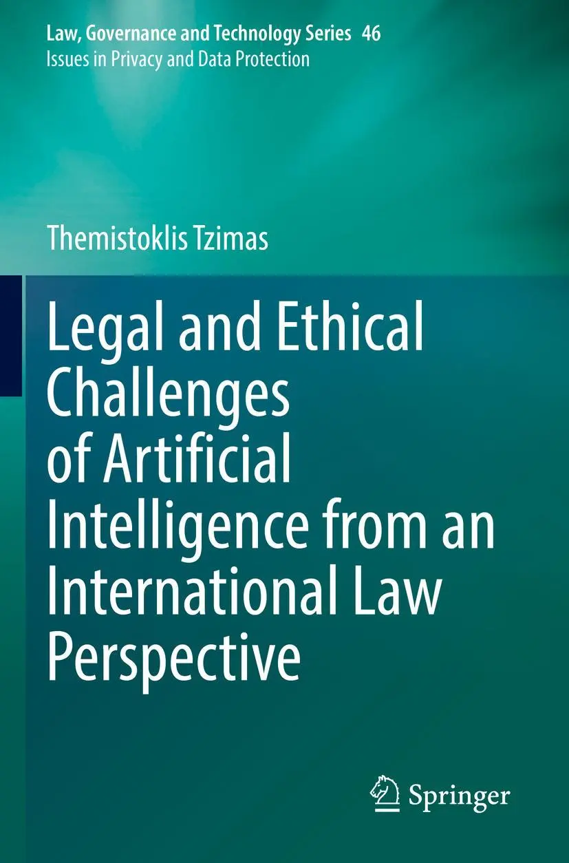 Cover: 9783030785871 | Legal and Ethical Challenges of Artificial Intelligence from an...