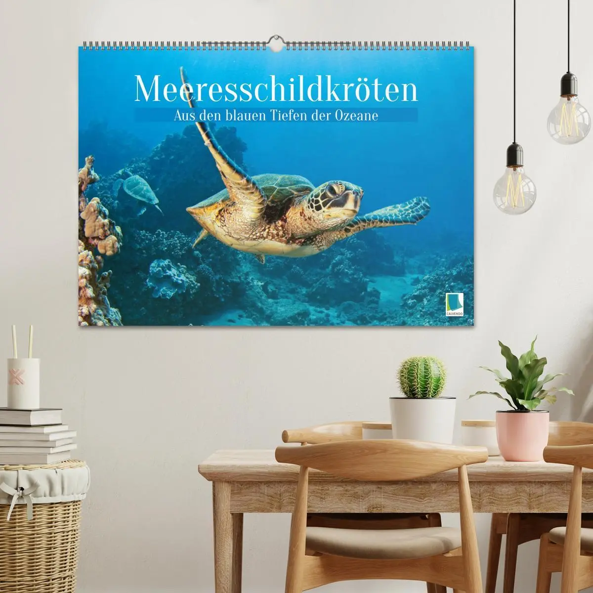 Bild: 9783457265871 | Meeresschildkröten: Aus den blauen Tiefen der Ozeane (Wandkalender...
