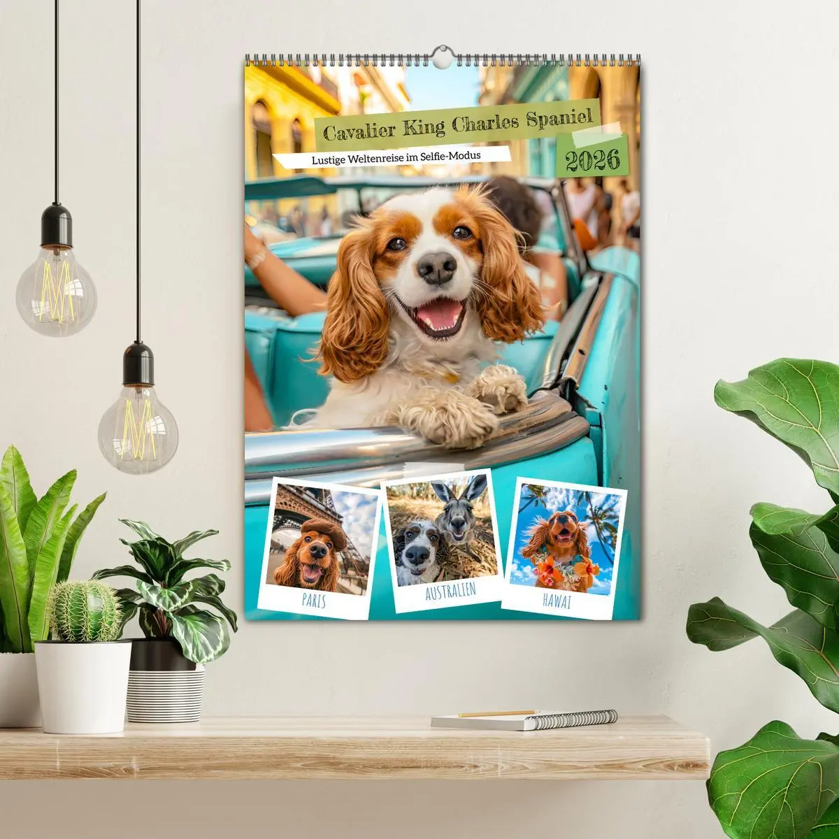 Bild: 9783516285871 | Cavalier King Charles Spaniel - Lustige Weltenreise im Selfie-Modus...