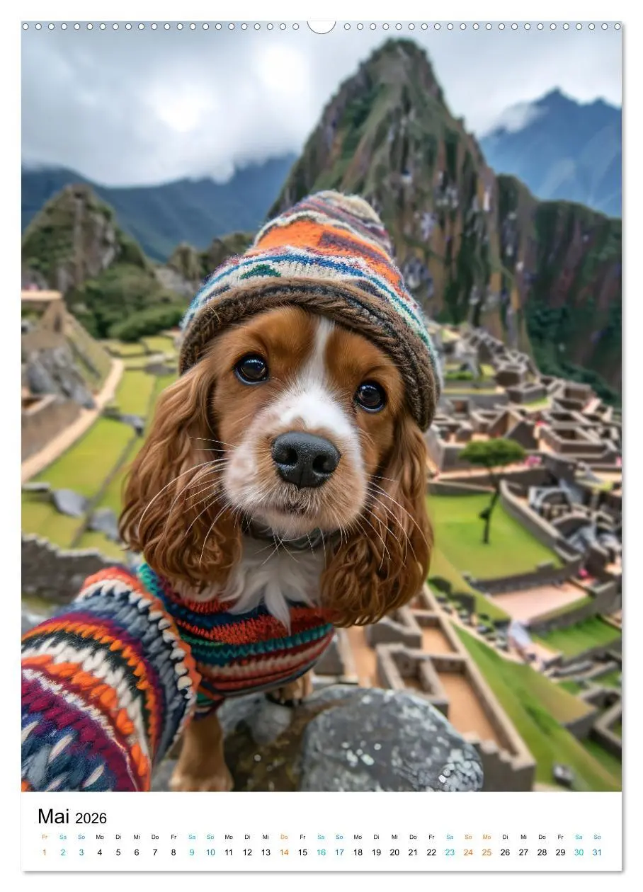 Bild: 9783516285871 | Cavalier King Charles Spaniel - Lustige Weltenreise im Selfie-Modus...