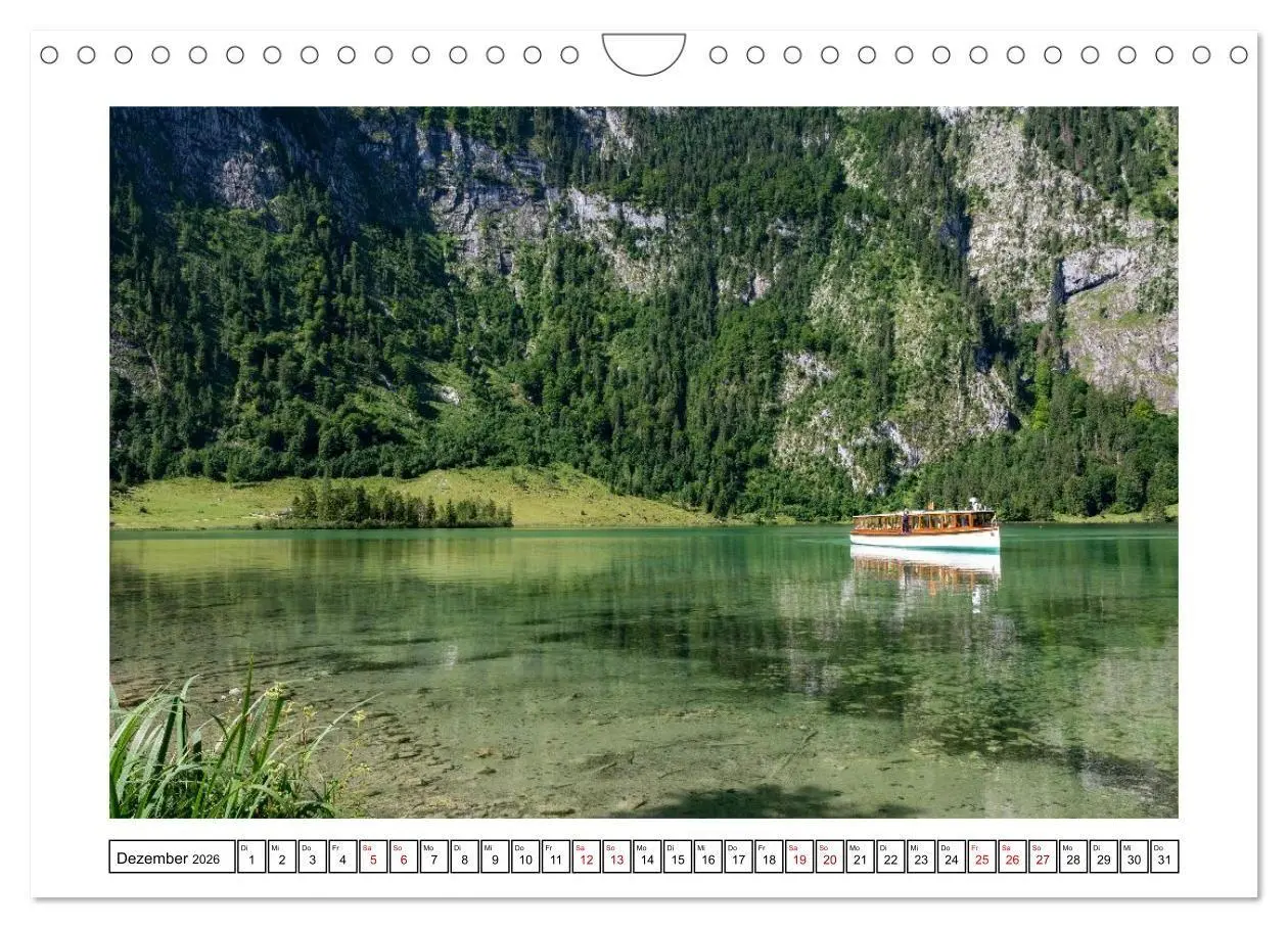 Bild: 9783516735871 | Morgen am Königssee - Spiegelungen und Stille (Wandkalender 2026...