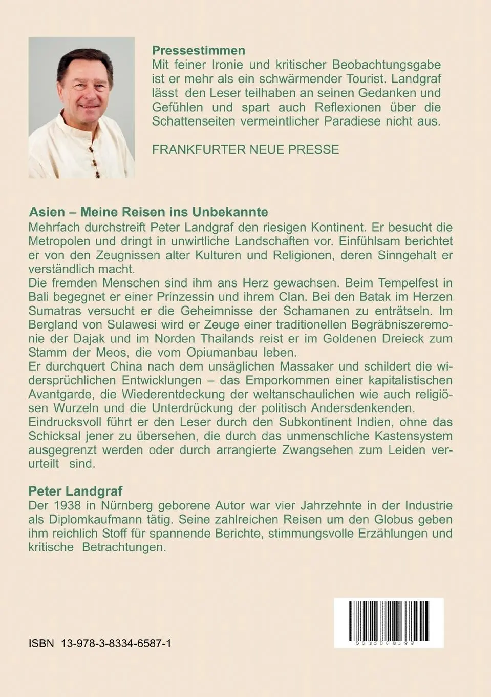 Rückseite: 9783833465871 | Asien - Meine Reisen ins Unbekannte | Peter Landgraf | Taschenbuch