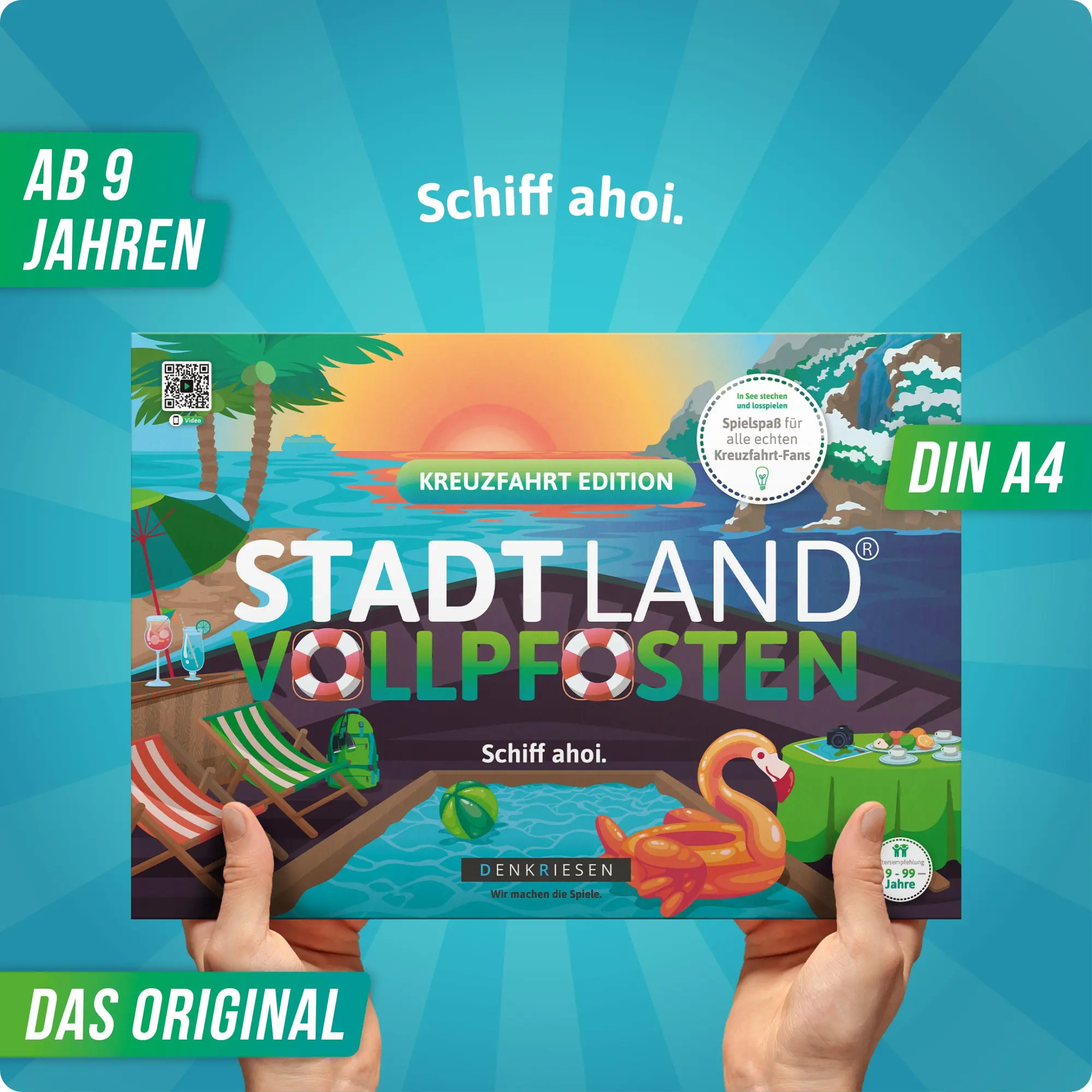Bild: 4260528095971 | DENKRIESEN - STADT LAND VOLLPFOSTEN® - KREUZFAHRT EDITION - "Schiff...