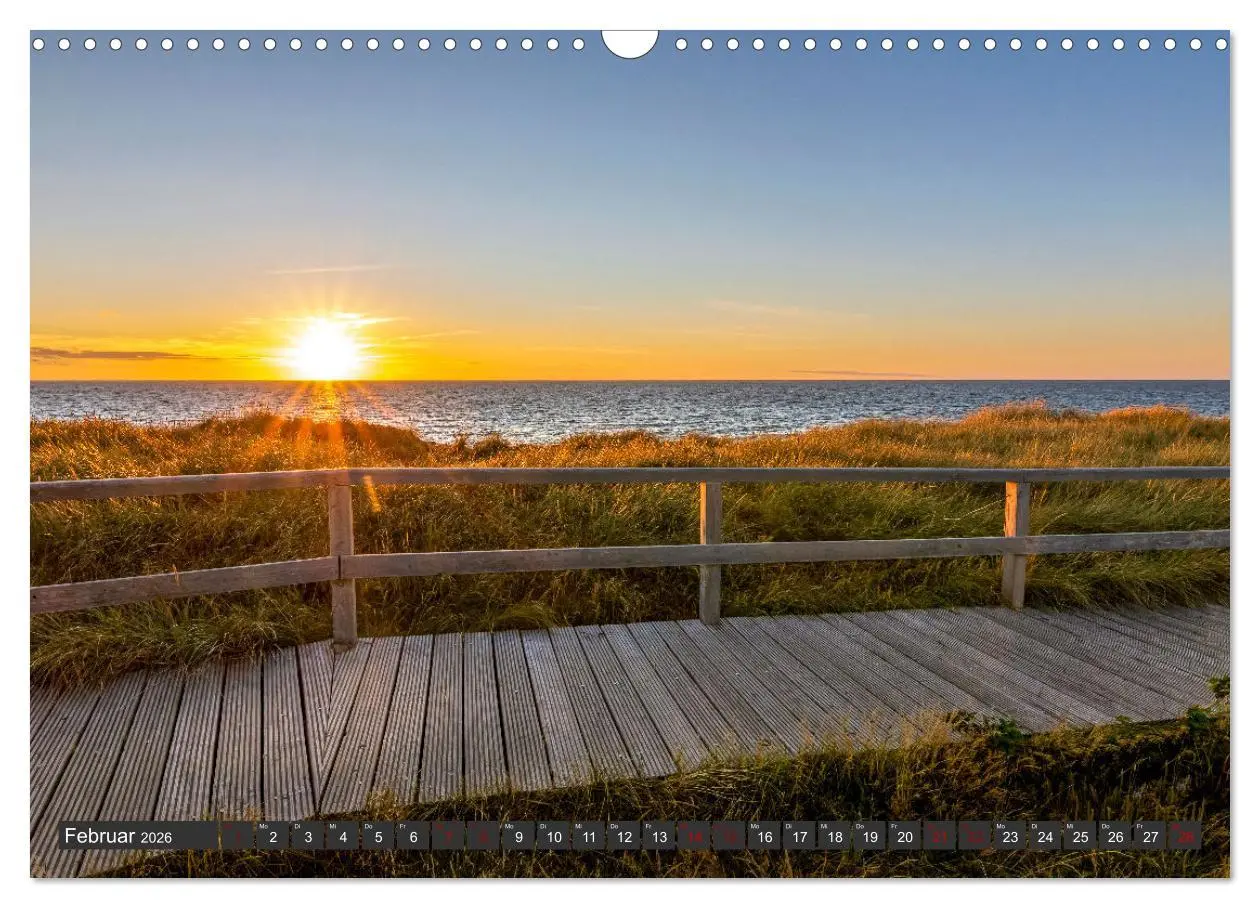 Bild: 9783457565971 | Sylt im Abendlicht (Wandkalender 2026 DIN A3 quer), CALVENDO...