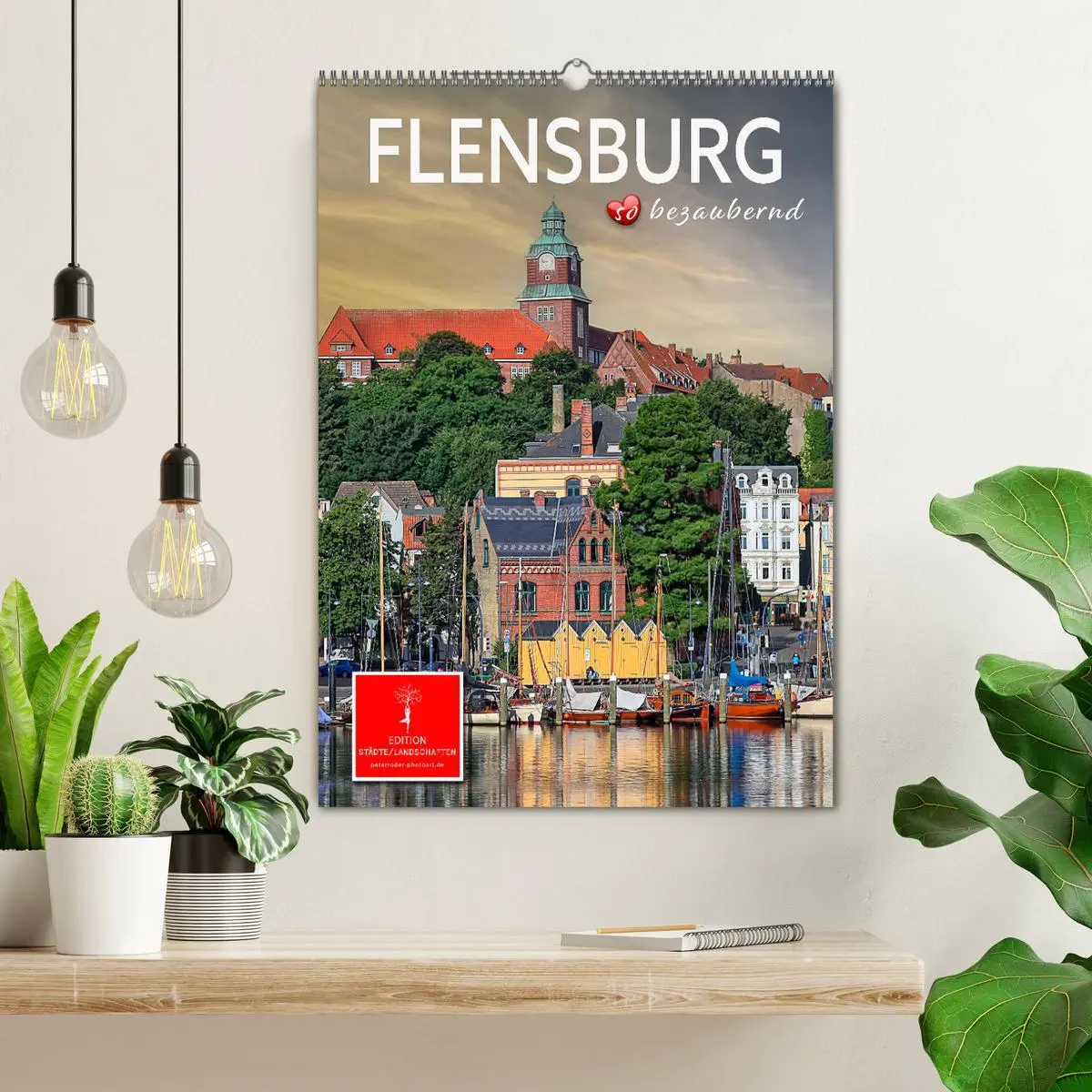 Bild: 9783516345971 | Flensburg - so bezaubernd (Wandkalender 2026 DIN A2 hoch), CALVENDO...