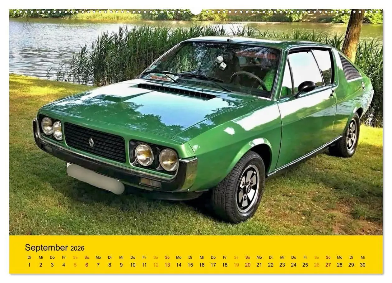Bild: 9783516725971 | Historische Renault (Wandkalender 2026 DIN A2 quer), CALVENDO...